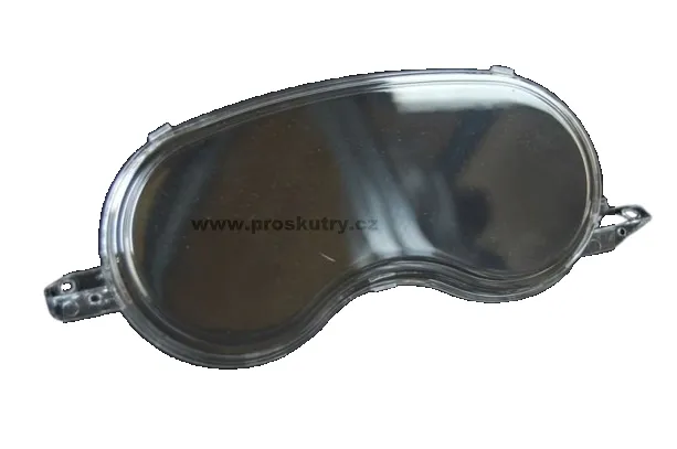 Sklíčko/plexi tachometru pro Čínské skútry Sharpy, Baotian, Keeway, Kentoya, CPI Jen Po Omezenou Doba
