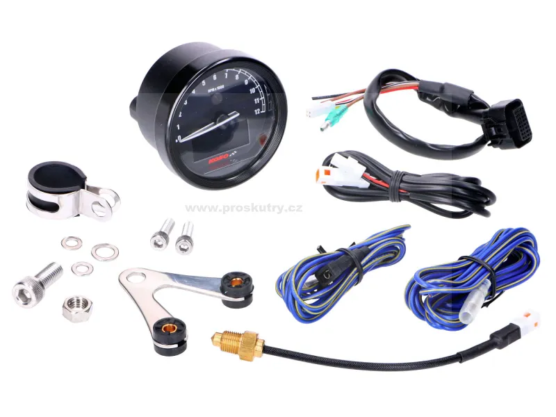 Otáčkoměr Koso D60 TNT-05 -12000 RPM univerzální Odeslání Ihned