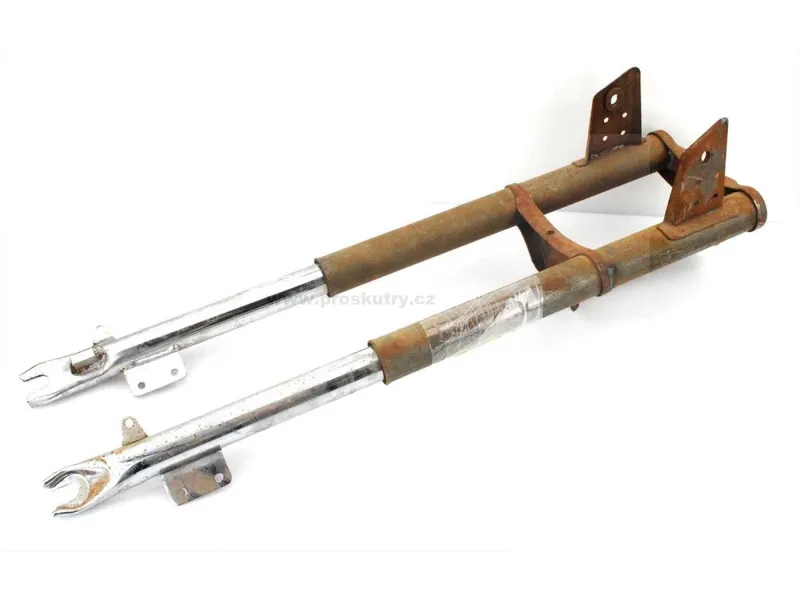 Dokud Zásoby Vydrží Teleskopická vidlice nelakovaná 650mm 38mm 30mm 26mm 185mm 115mm pro moped Puch,Zündapp Kreidler Hercules Rixe KTM DKW