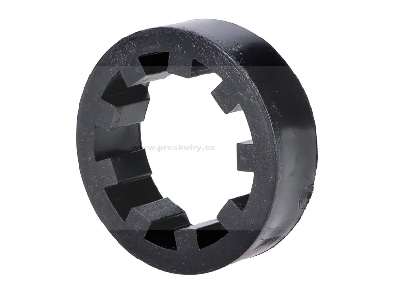 Pojistný kroužek MOGA plast 46mm x 30mm 15mm černý pro Kreidler, Florett RS K54/53, RSH, TM, GT Cenově Výhodný