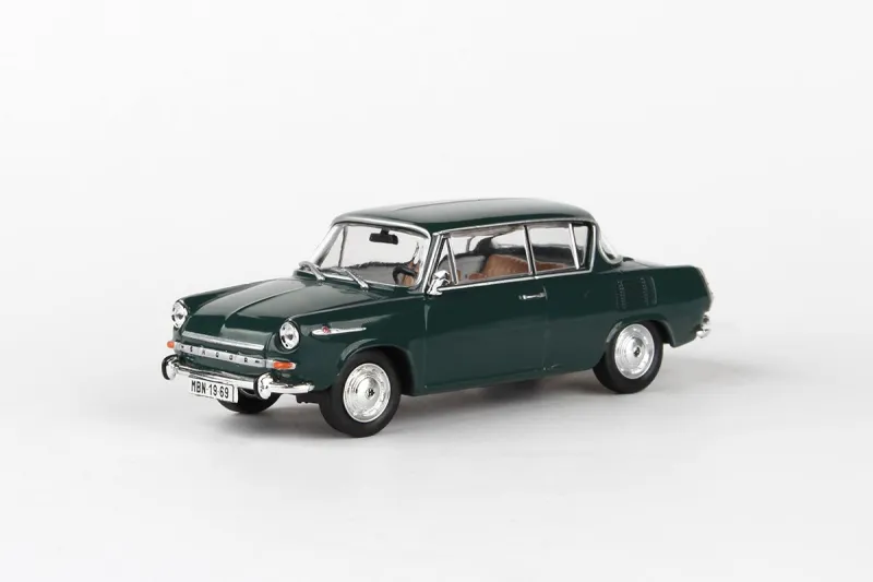 Ihned K Objednání ŠKODA 1100MBX (1969) 1:43 - Zelená Tmavá