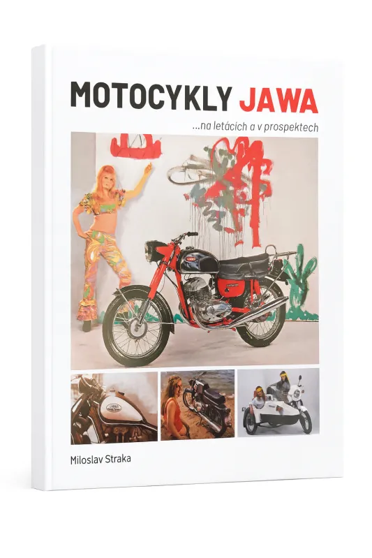 Kniha Motocykly Jawa, ...na letácích a prospektech Cenová Bomba
