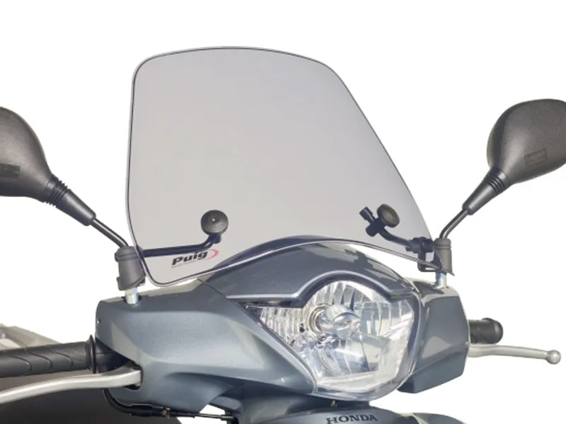 Plexi Puig Trafic kouřové pro Honda SH 125i, SH 150i (12-14) Koupit Online