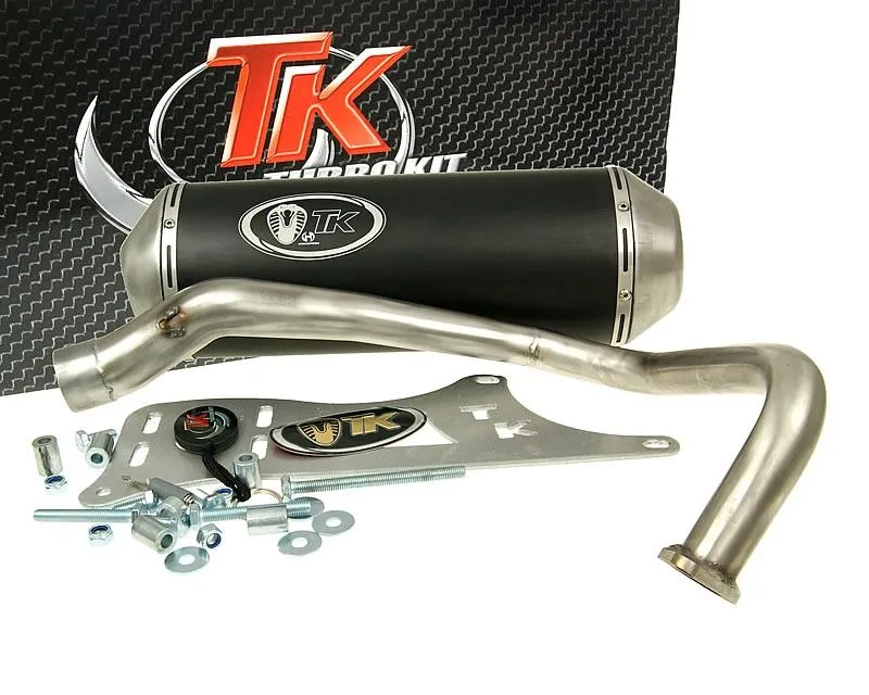 Výfuk Turbo Kit GMax 4T s homologací pro Kymco Dink, Yager, Spacer 125, 150 Odeslání Ihned