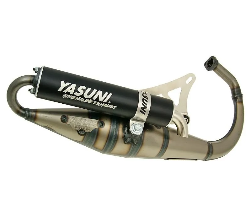 Výfuk Yasuni Scooter Z black E-marked pro Minarelli vertikální Víkendová Akce