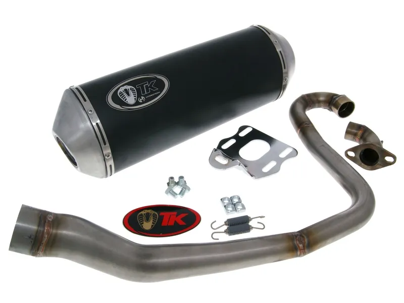 Výfuk Turbo Kit GMax 4T s homologací pro SYM GTS 125cc Nakupujte Hned
