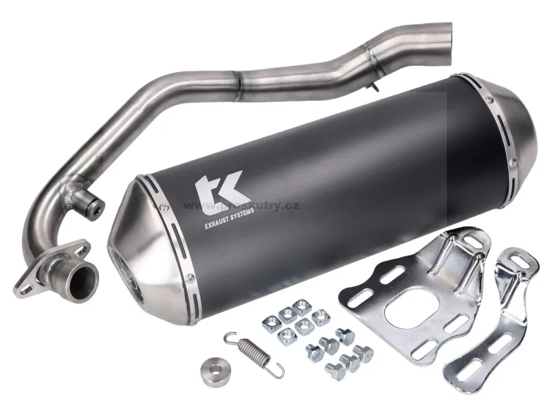 Výfuk Turbo Kit GMax 4T s homologací pro Gilera Nexus 125, Runner VX, VXR 125-200, VR 200 Cenový Hit