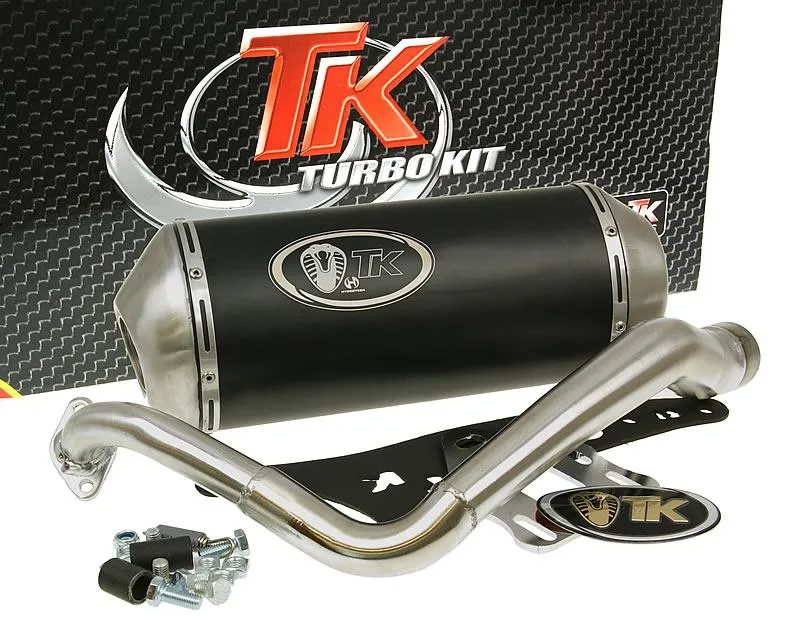 Vysoce Kvalitní Výfuk Turbo Kit GMax 4T s homologací pro Honda Lead 100 (08-)