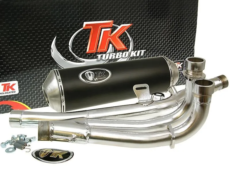 Výfuk Turbo Kit GMax 4T s homologací pro Suzuki Burgman 650 Vysoce Kvalitní