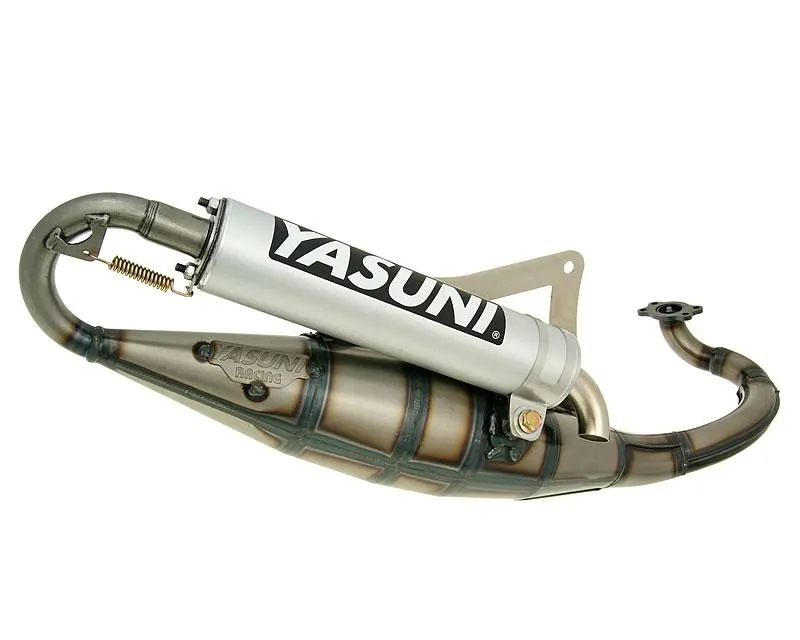 Cenově Výhodný Výfuk Yasuni Scooter R aluminum E-marked pro Peugeot horizontální, Derbi