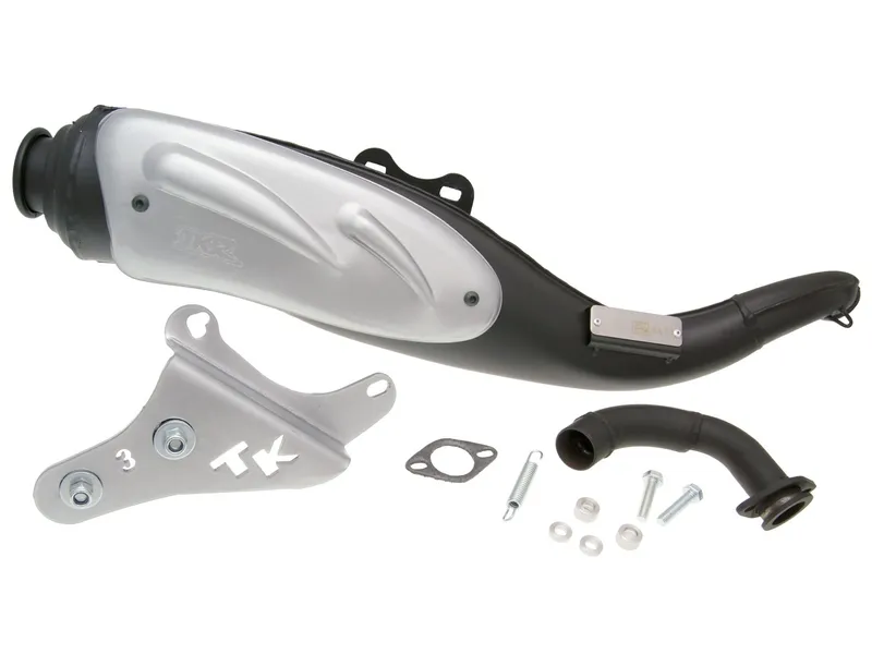 Dokud Zásoby Vydrží Výfuk Turbo Kit TKR s homologací pro Piaggio, Gilera 50cc 2-takt